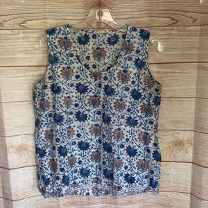 COPY - Anthropologie Anokhi Floral Tank